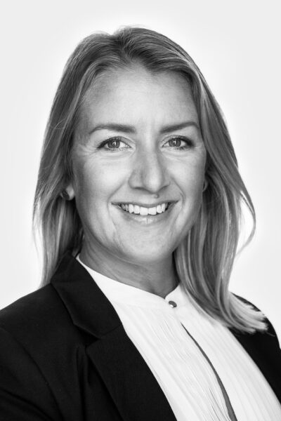 Porträtt av Charlotte Hallberg